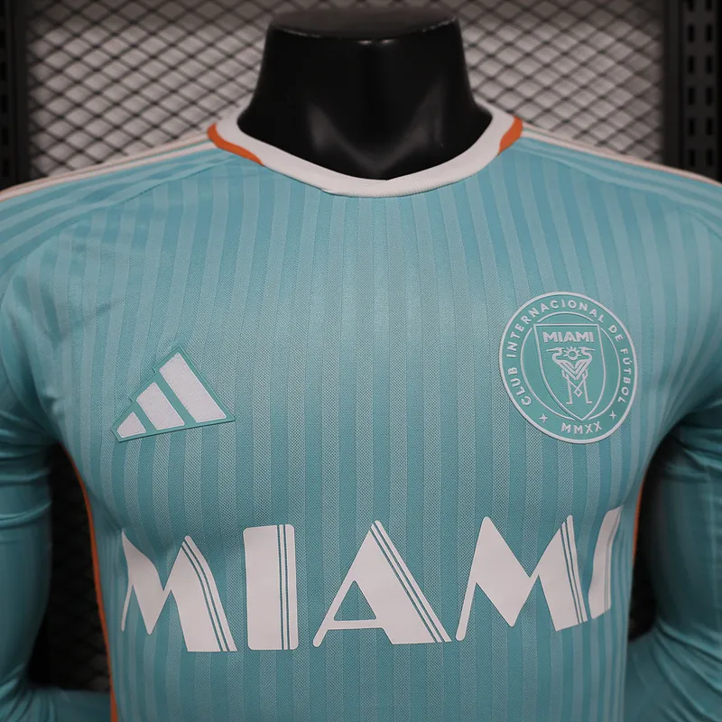 24-25 Inter Miami CF Third Away Soccer Jersey Player Version Long Sleeve