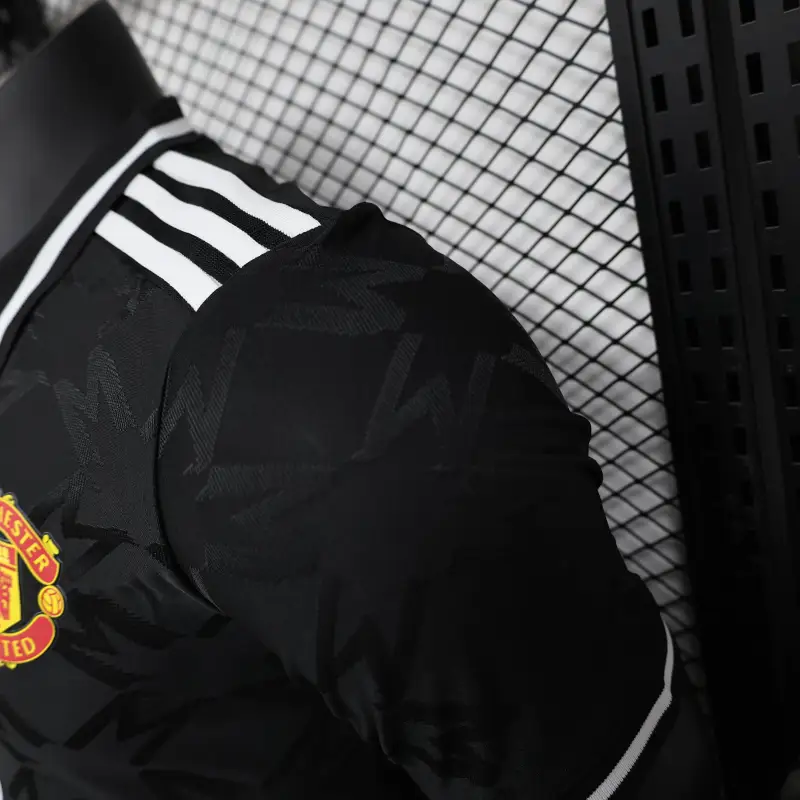 24-25 Manchester United Player Version Black POLO Shirt