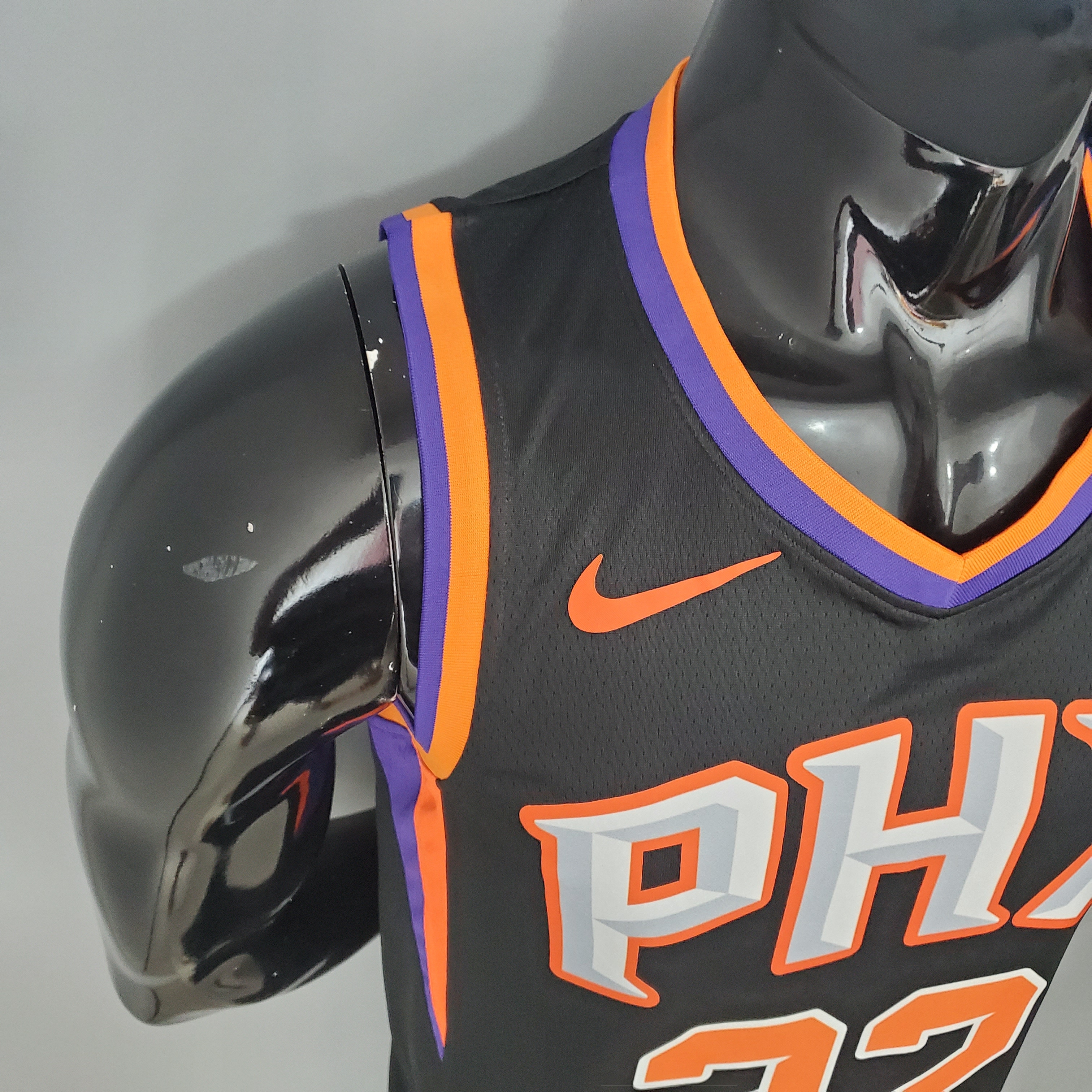 Deandre Ayton Phoenix Suns 2021 Swingman Jersey Black