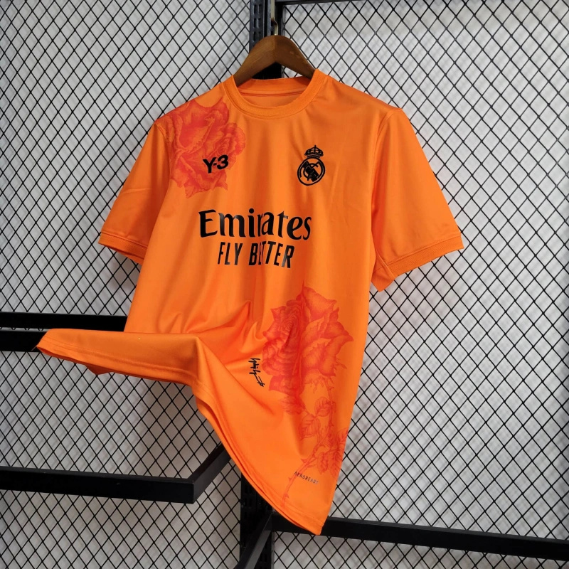 24-25 Real Madrid Y3 Orange Jersey
