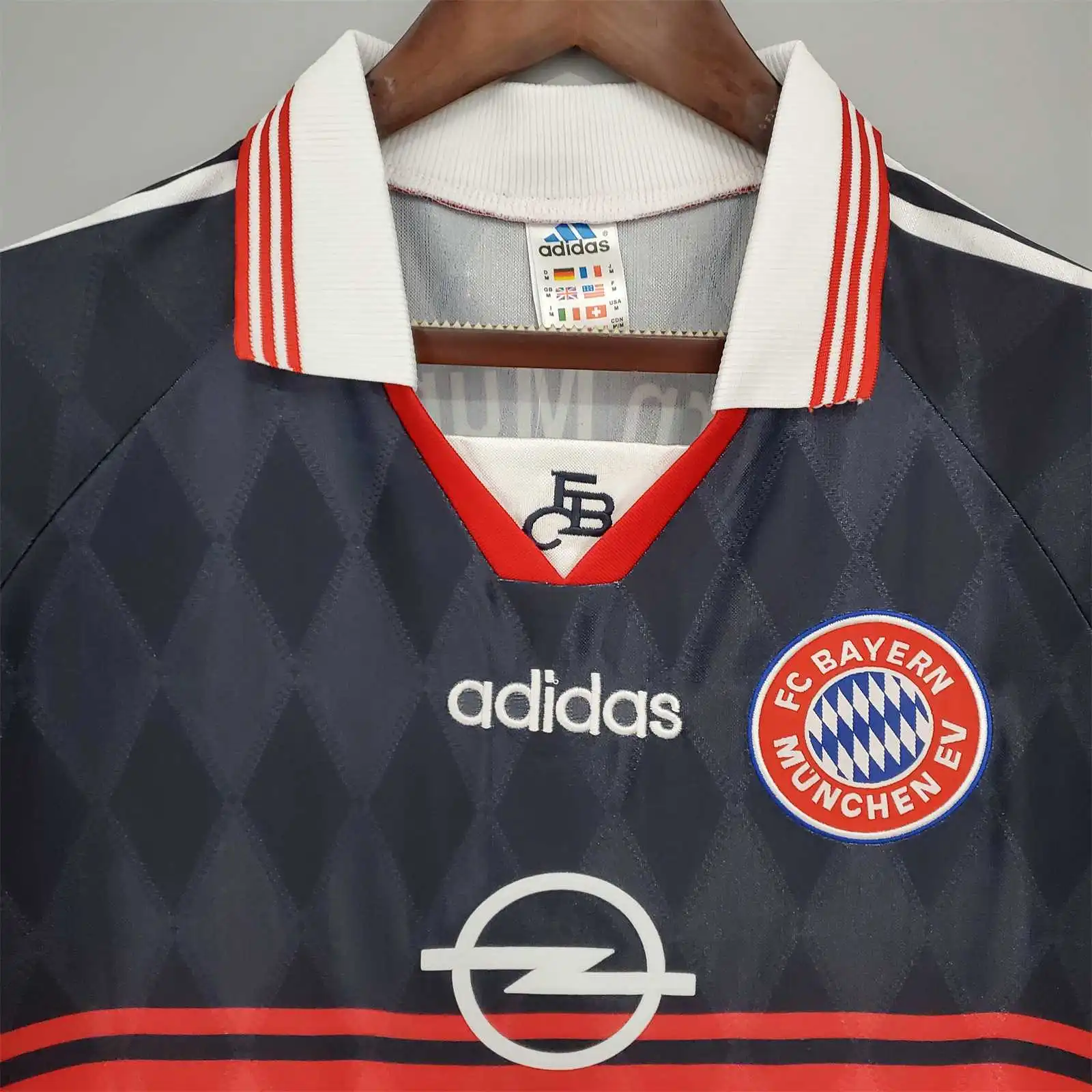 97-99 Bayern Munich Retro Jersey Home