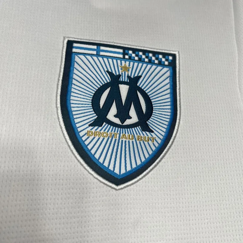 24-25 Marseilles Home Soccer Jersey