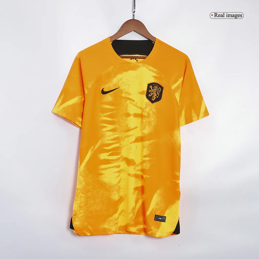 Netherlands Soccer Jersey Home Replica World Cup 2022