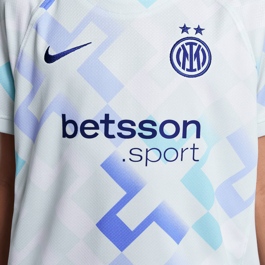 Kids Inter Milan Away Kit 2025-26 (Jersey+Shorts+Socks)