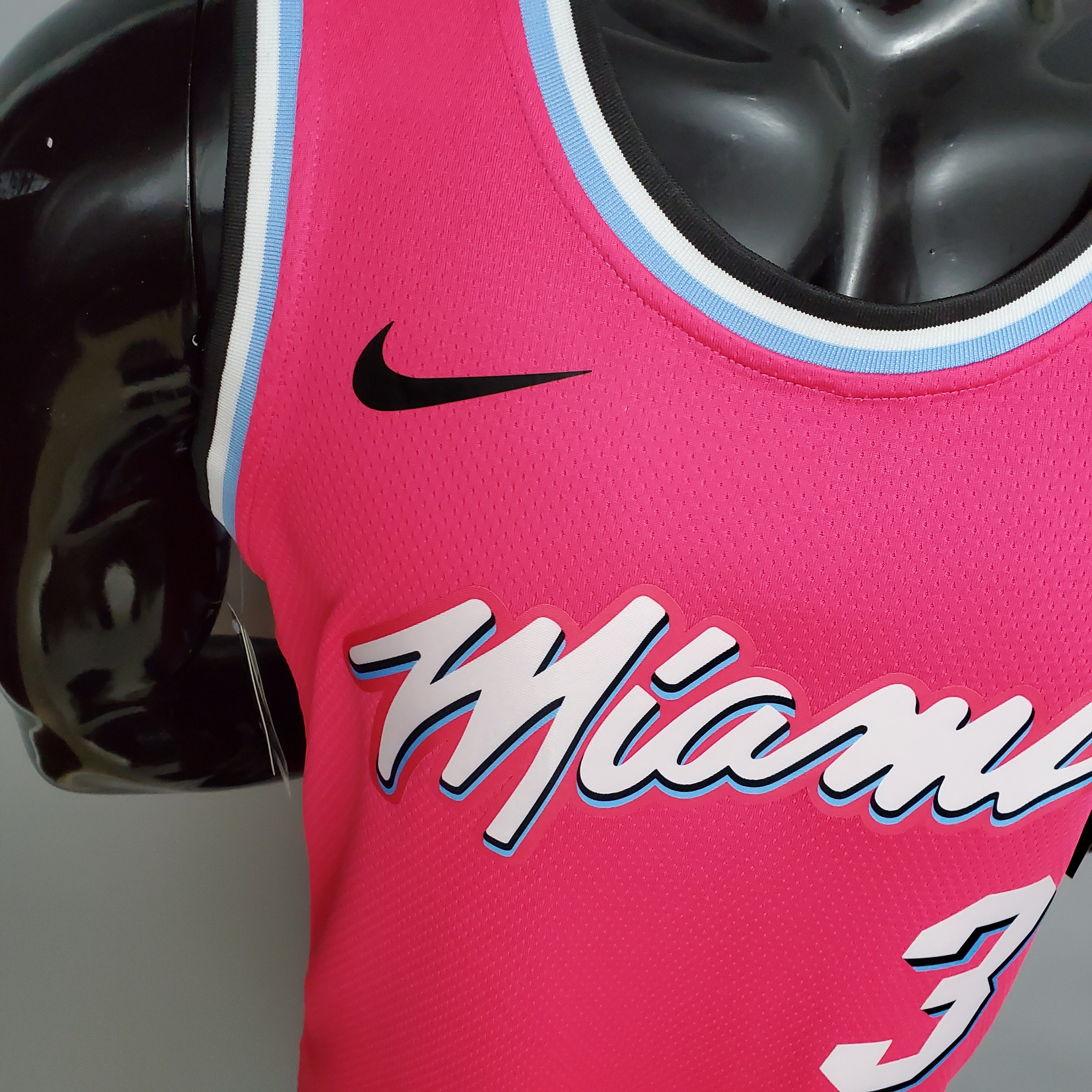 Dwyane Wade Miami Heat Swingman Jersey Pink