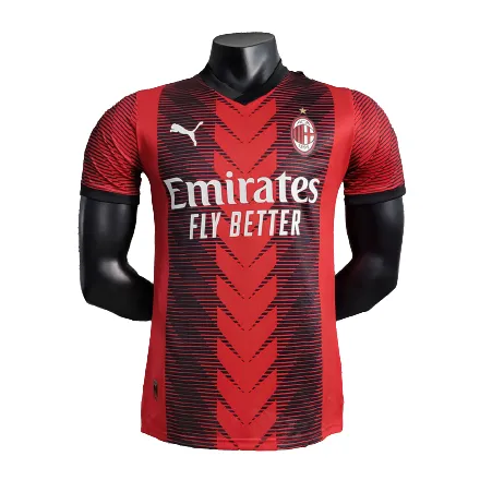 23-24 AC Milan Jersey Home Player Version