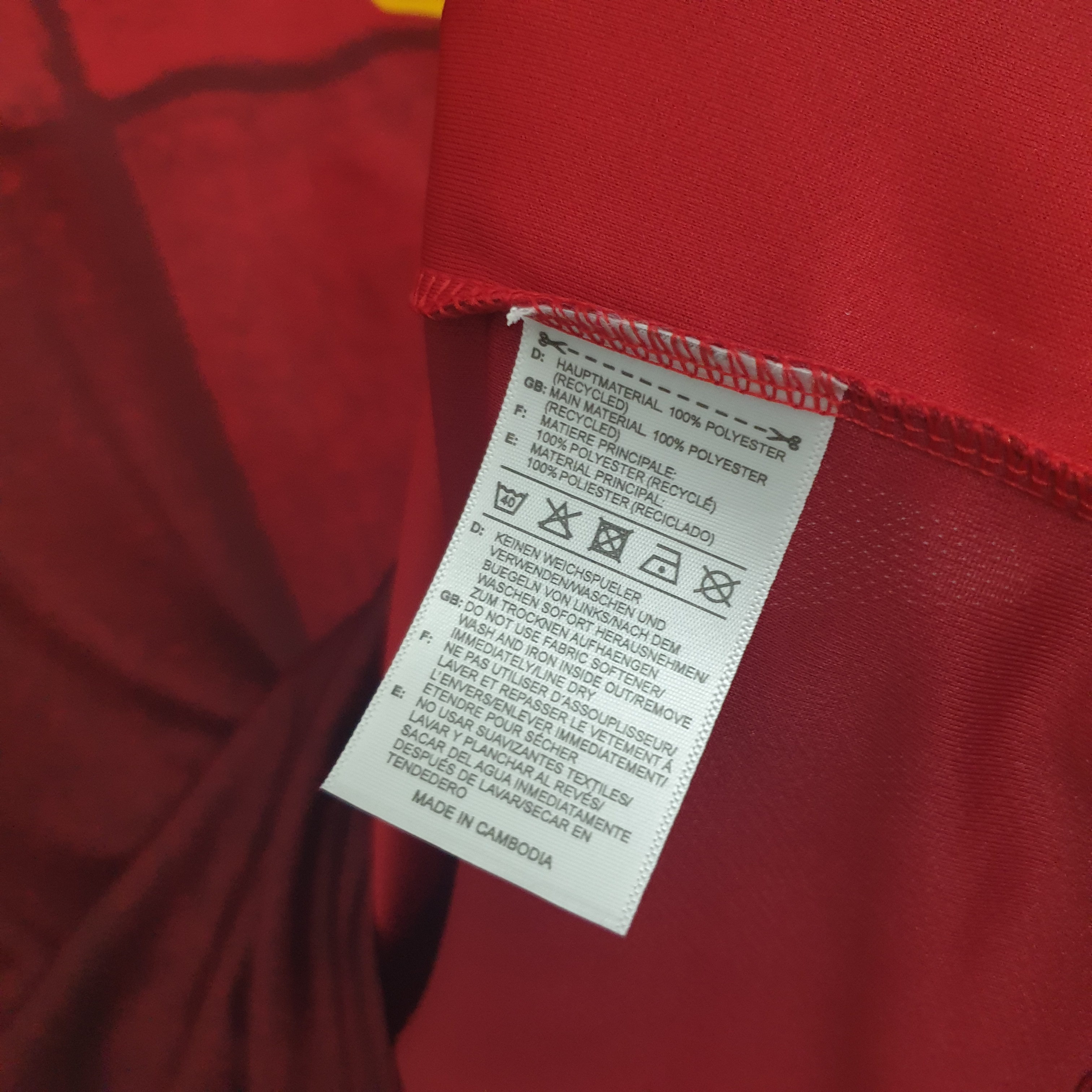 Spain Home Man Jersey 20/21