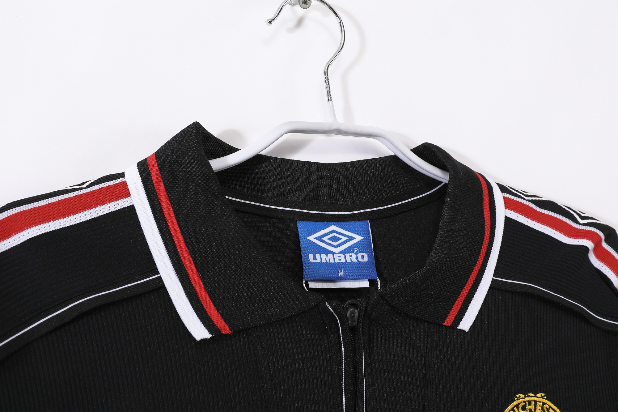 Manchester United Home Retro Long Sleeve Jersey 1998/99 Black Version