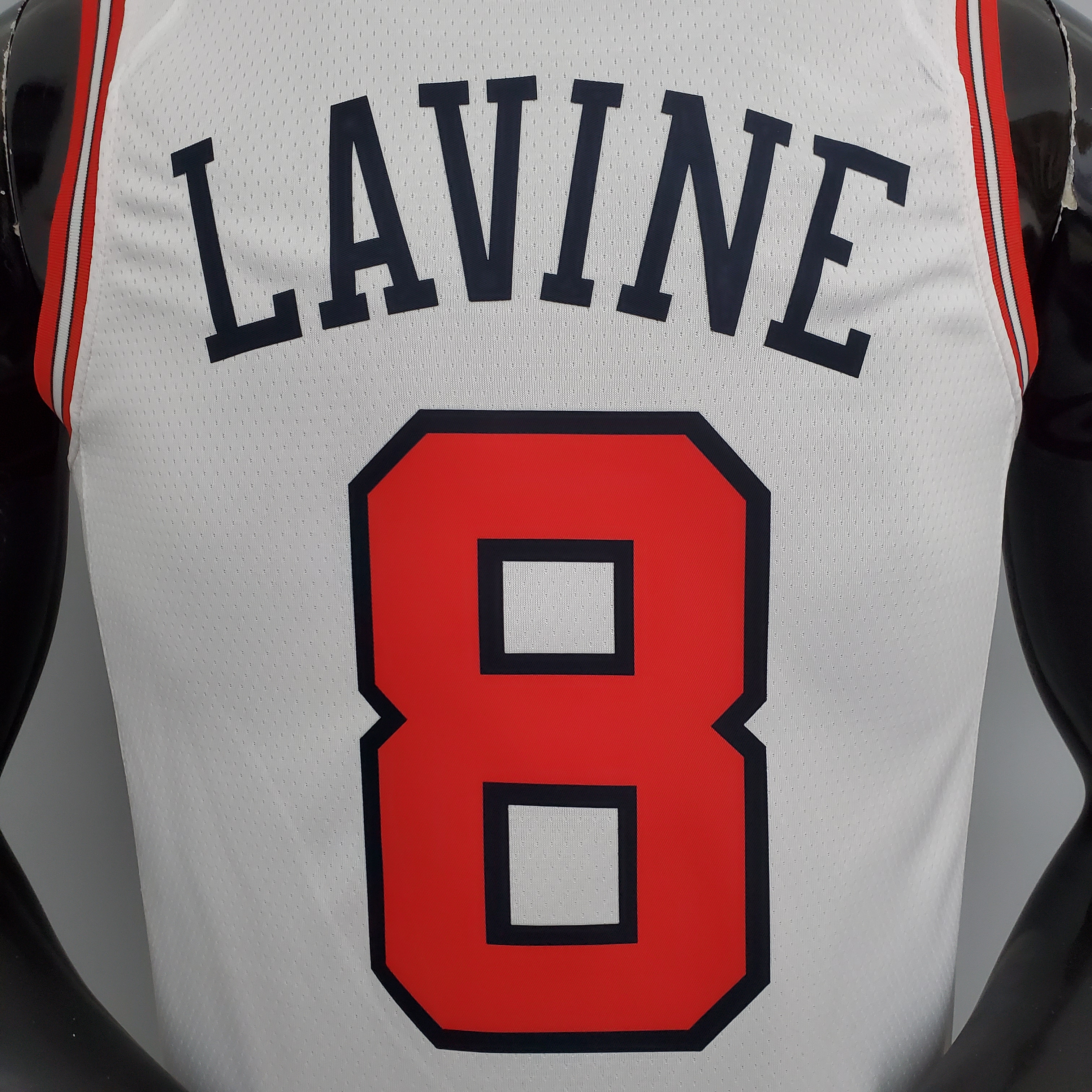 Zach LaVine Chicago Bulls 75th Anniversary Swingman Jersey White