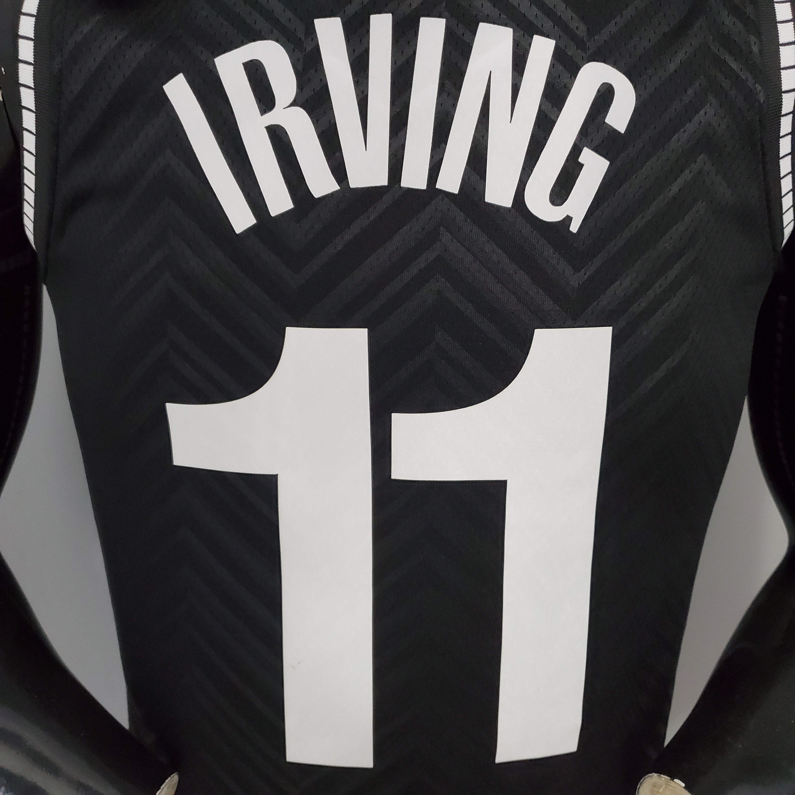 Kyrie Irving Brooklyn Nets Bonus Edition Swingman Jersey Black