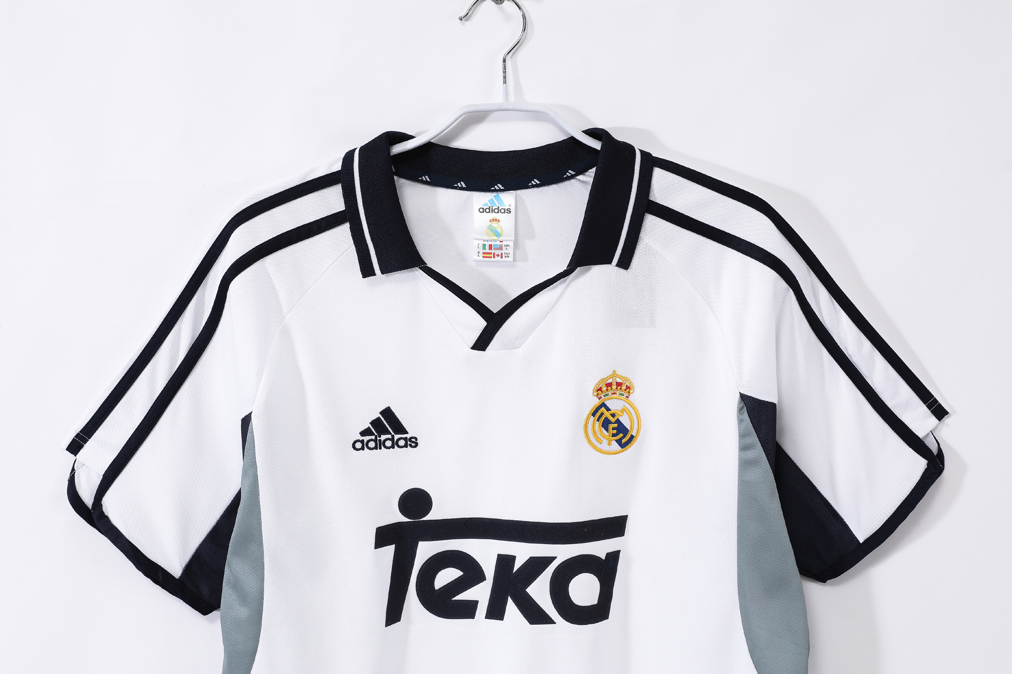 Real Madrid Home Retro Jersey 2000/01
