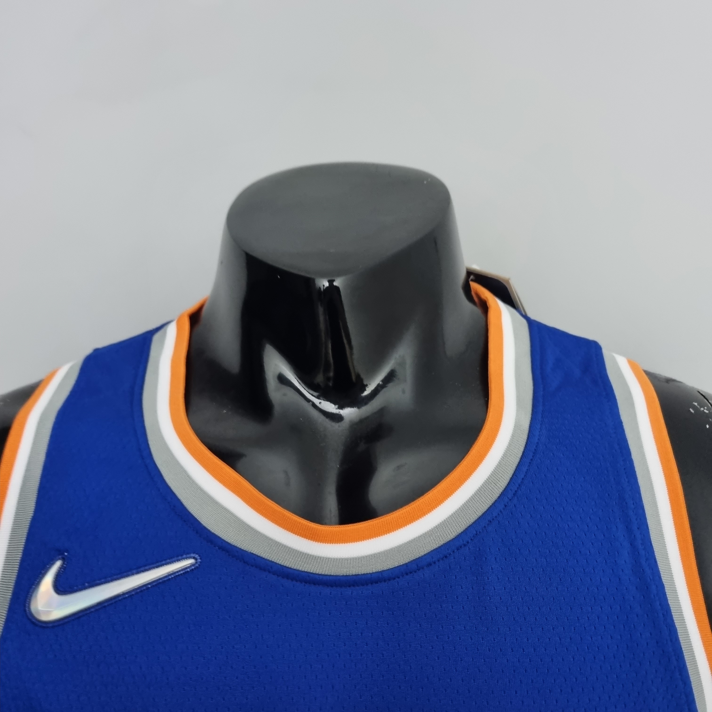 Jeremy Lin New York Knicks 75th Anniversary Swingman Jersey Blue