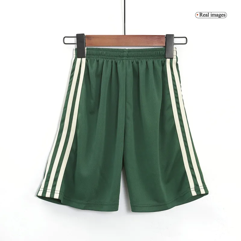 Mexico Kids World Cup 2022 Jersey Away Kit(Jersey+Shorts)