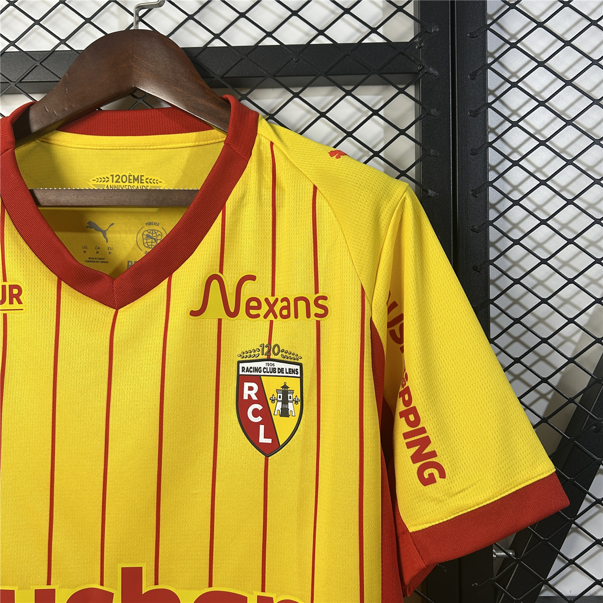RC Lens Home Men Jersey 25/26