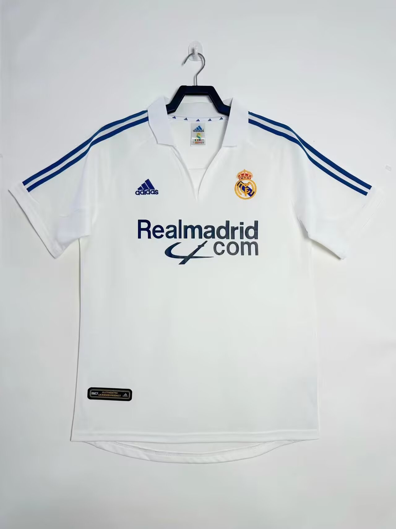 Real Madrid Home Retro Jersey 2001/02