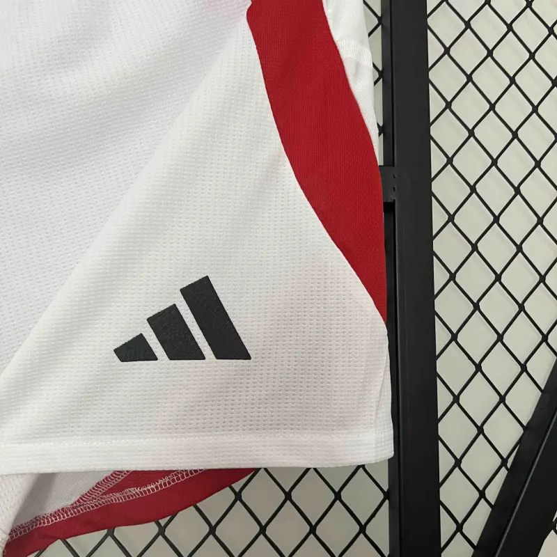 24-25 Manchester United Home Soccer Shorts