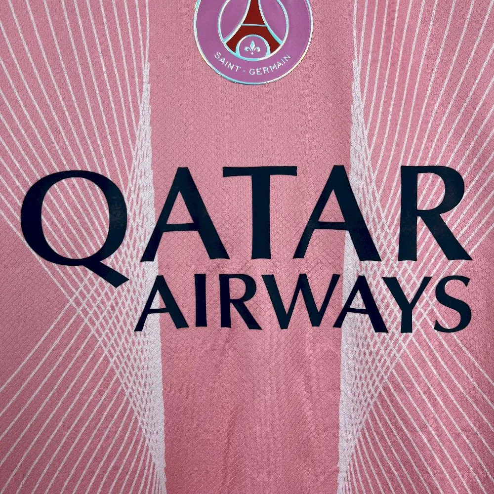 2025-26 PSG Pink Special Edition Soccer Jersey