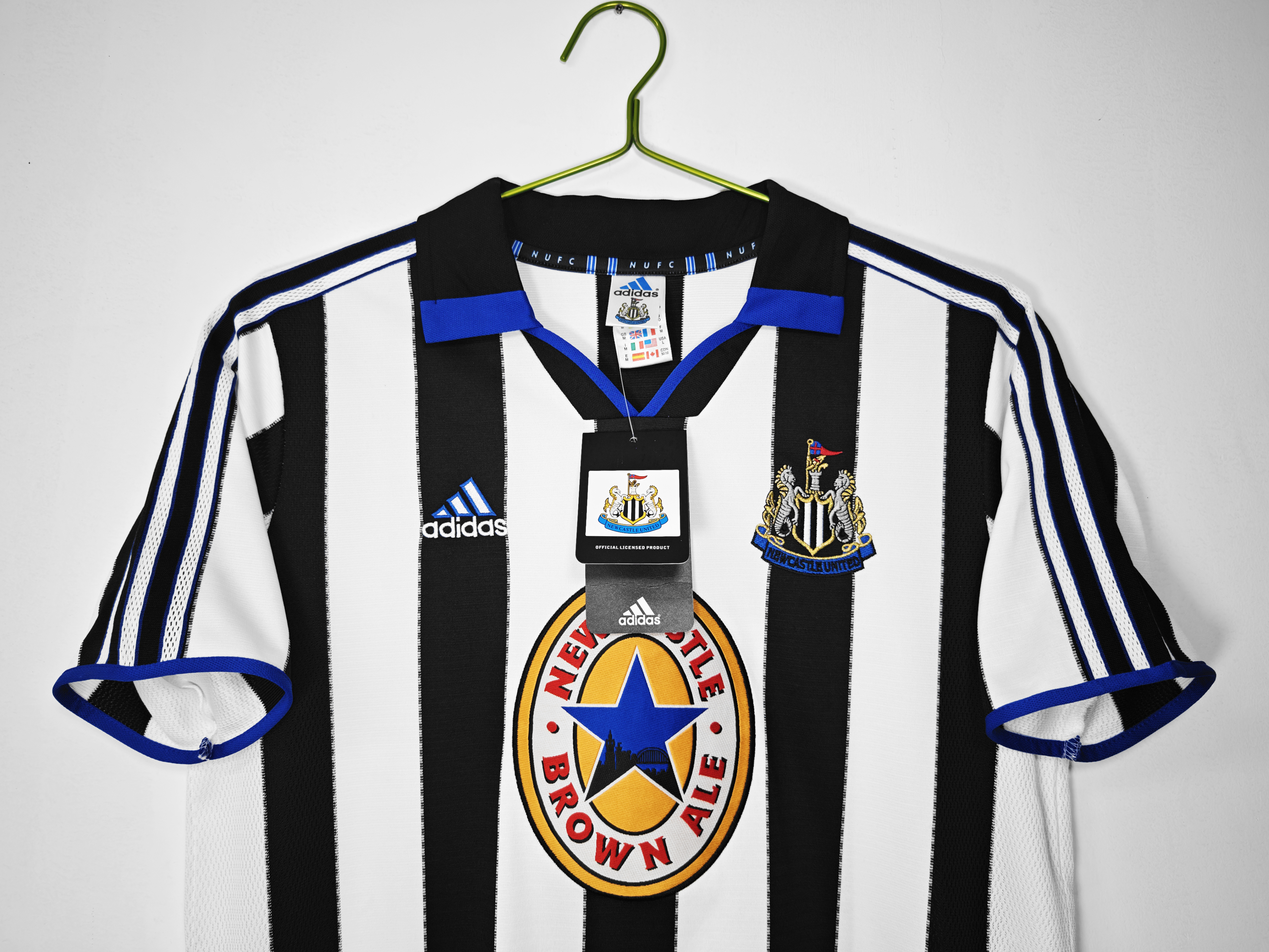 Newcastle United Home Retro Jersey 1999/00