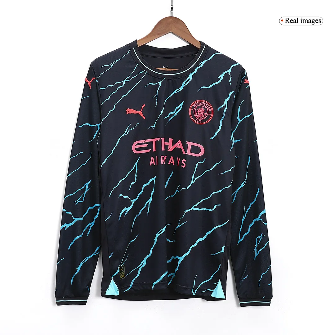 2023/24 Manchester City Third Long Sleeve Jersey