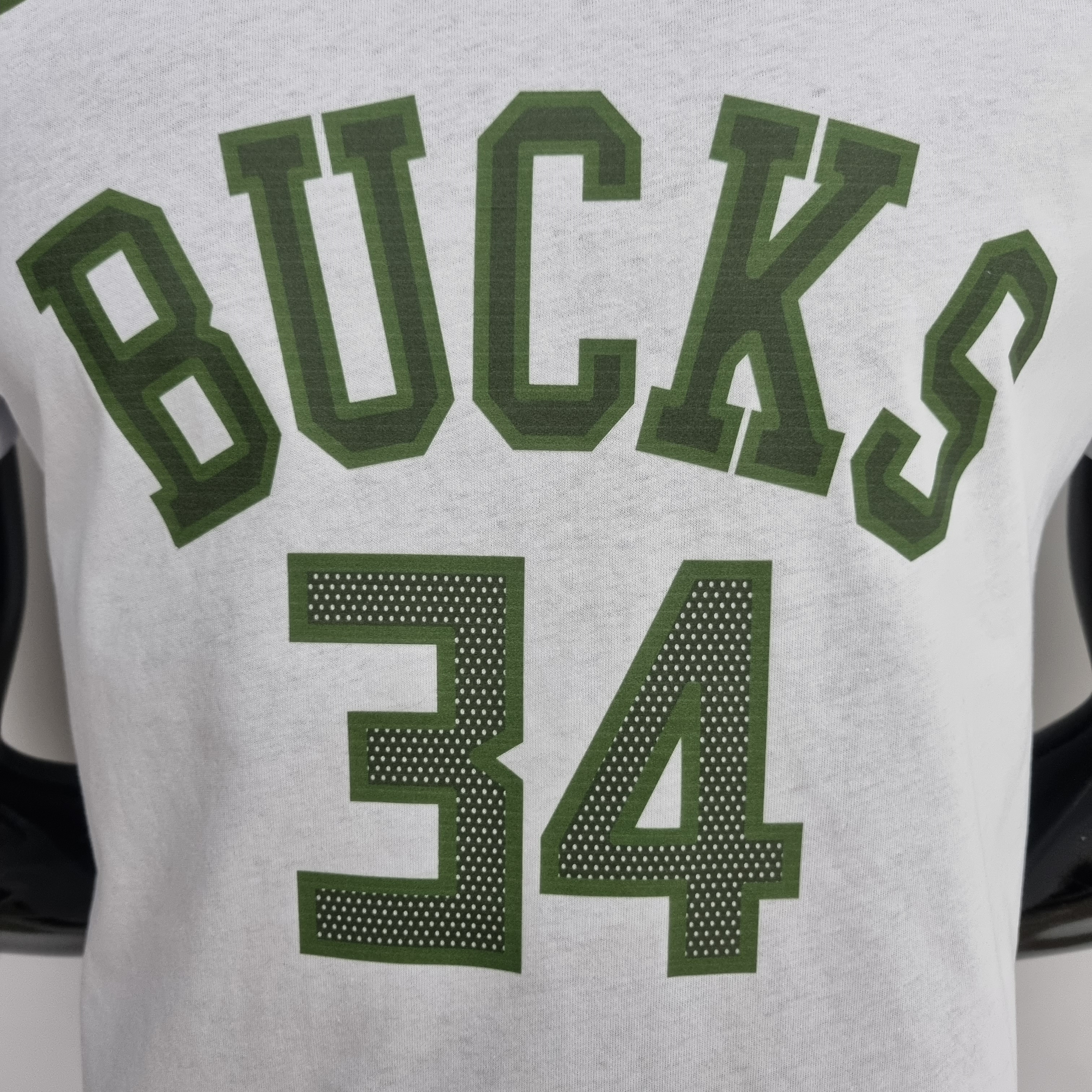 Giannis Antetokounmpo Milwaukee Bucks Casual T-shirt White