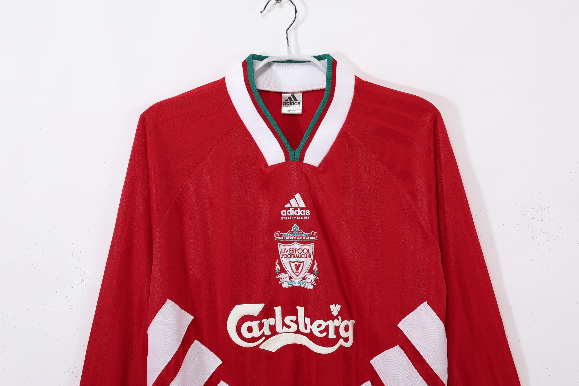 Liverpool Home Long Sleeve Retro Jersey 93/95