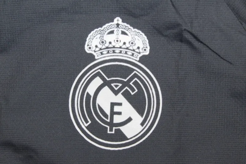 2024-2025 Real Madrid Jersey Windbreaker Grey