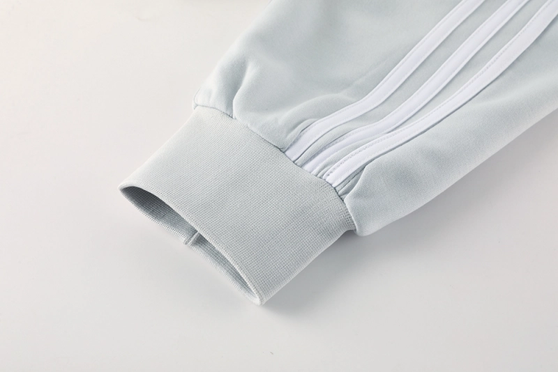 Real Madrid Training Kit Light Grey 2025-26 (Jacket+Pants)