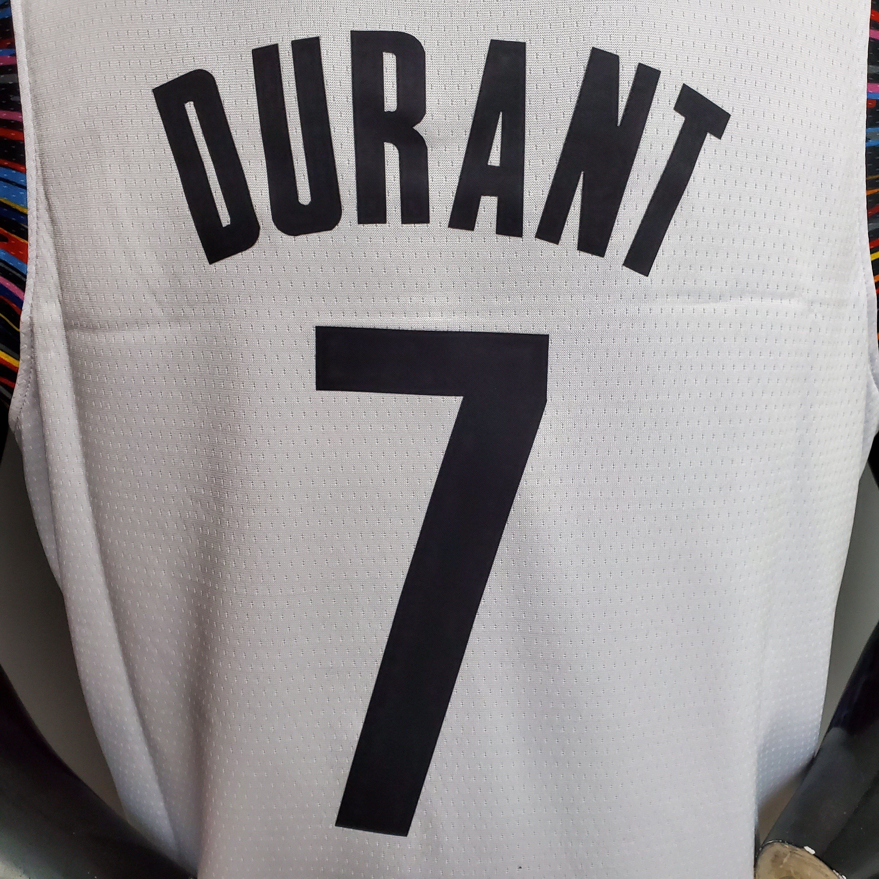 Kevin Durant Brooklyn Nets City Version Swingman Jersey White