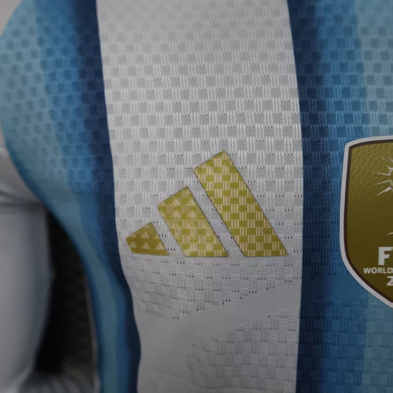 Argentina Home Long Sleeves Jersey Player Version World Cup 2026