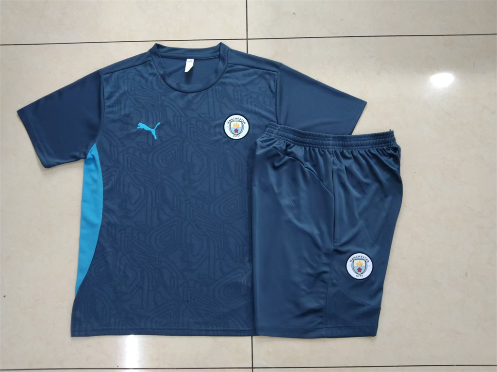 Manchester City Training Short sleeve Suit 24/25