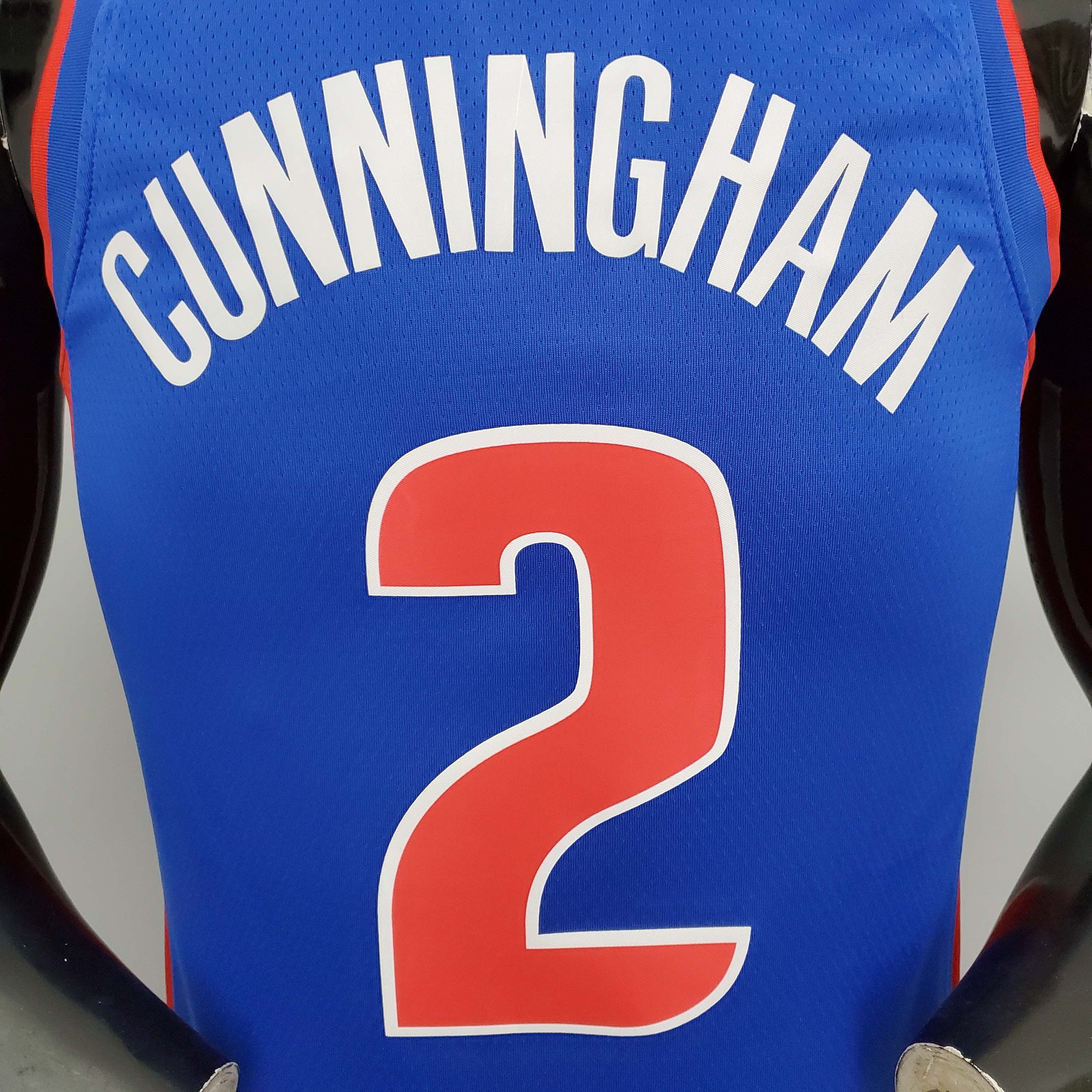 Cade Cunningham Detroit Pistons 75th Anniversary Swingman Jersey Blue