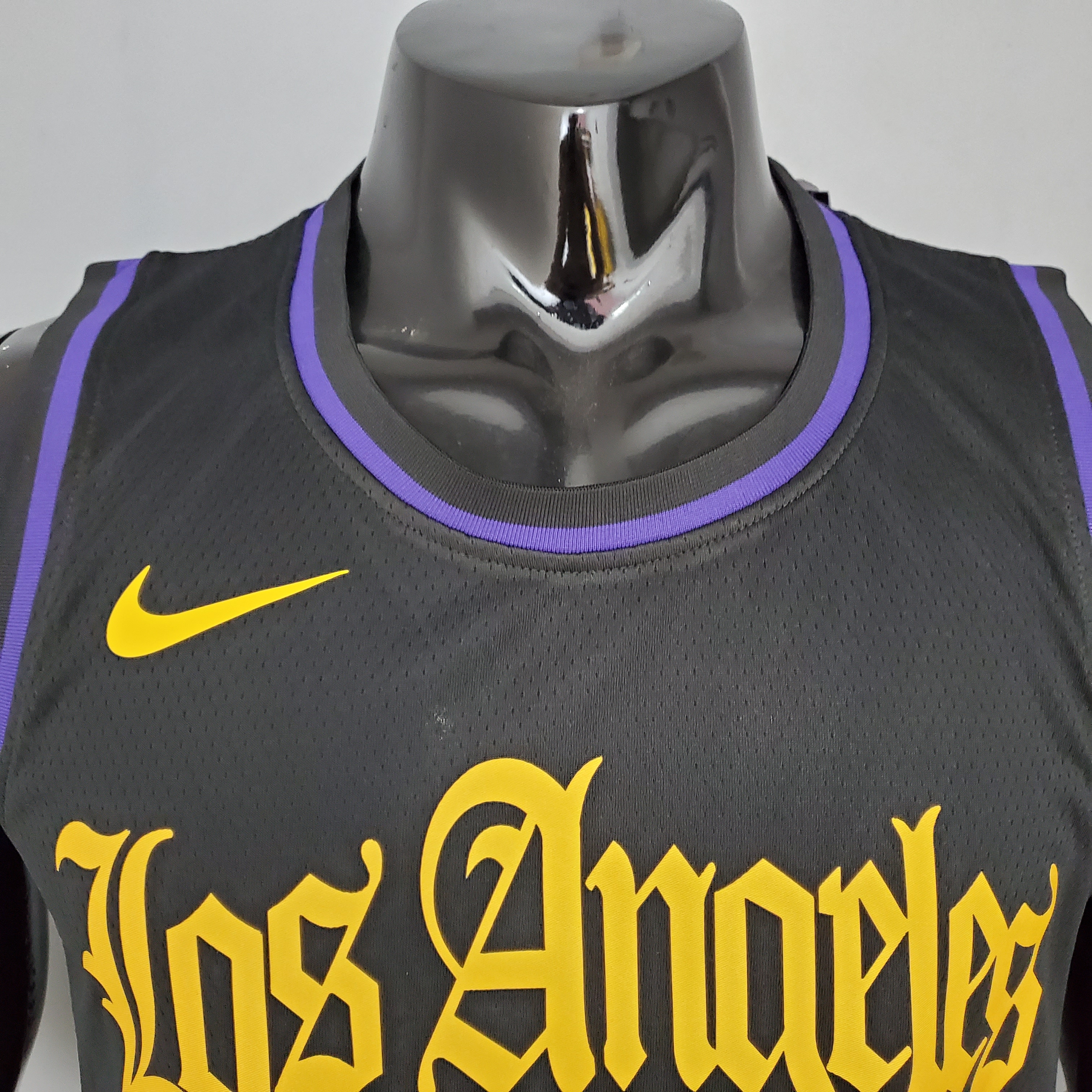 Carmelo Anthony Los Angeles Lakers 2020/21 Swingman Jersey Black