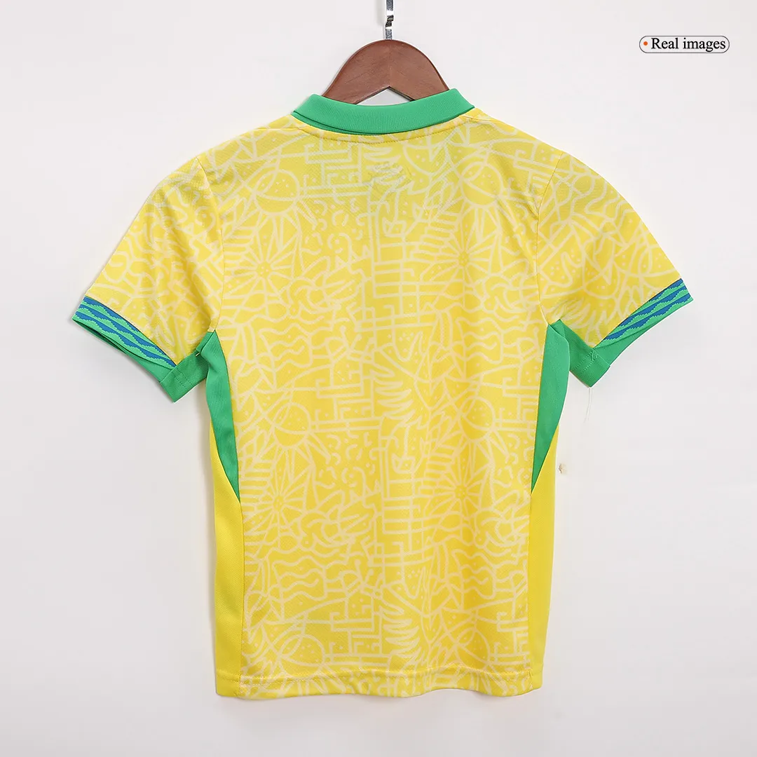Brazil Home Kit (Jersey+Shorts) Copa America 2024