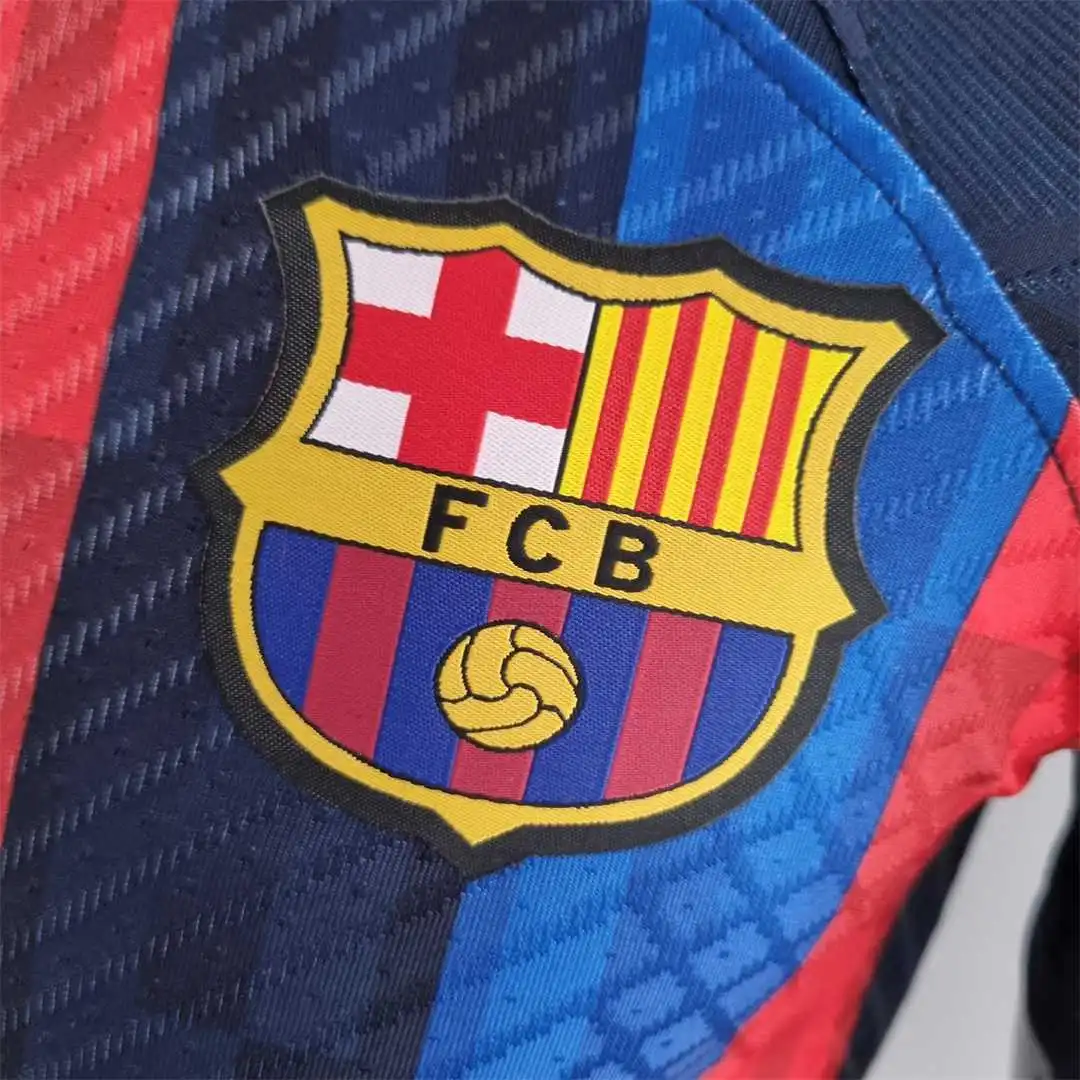 22-23 Barcelona Home Jersey Player Version