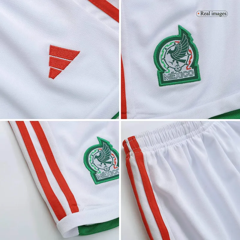 Mexico Kids World Cup 2022 Jersey Home Kit (Jersey+Short)