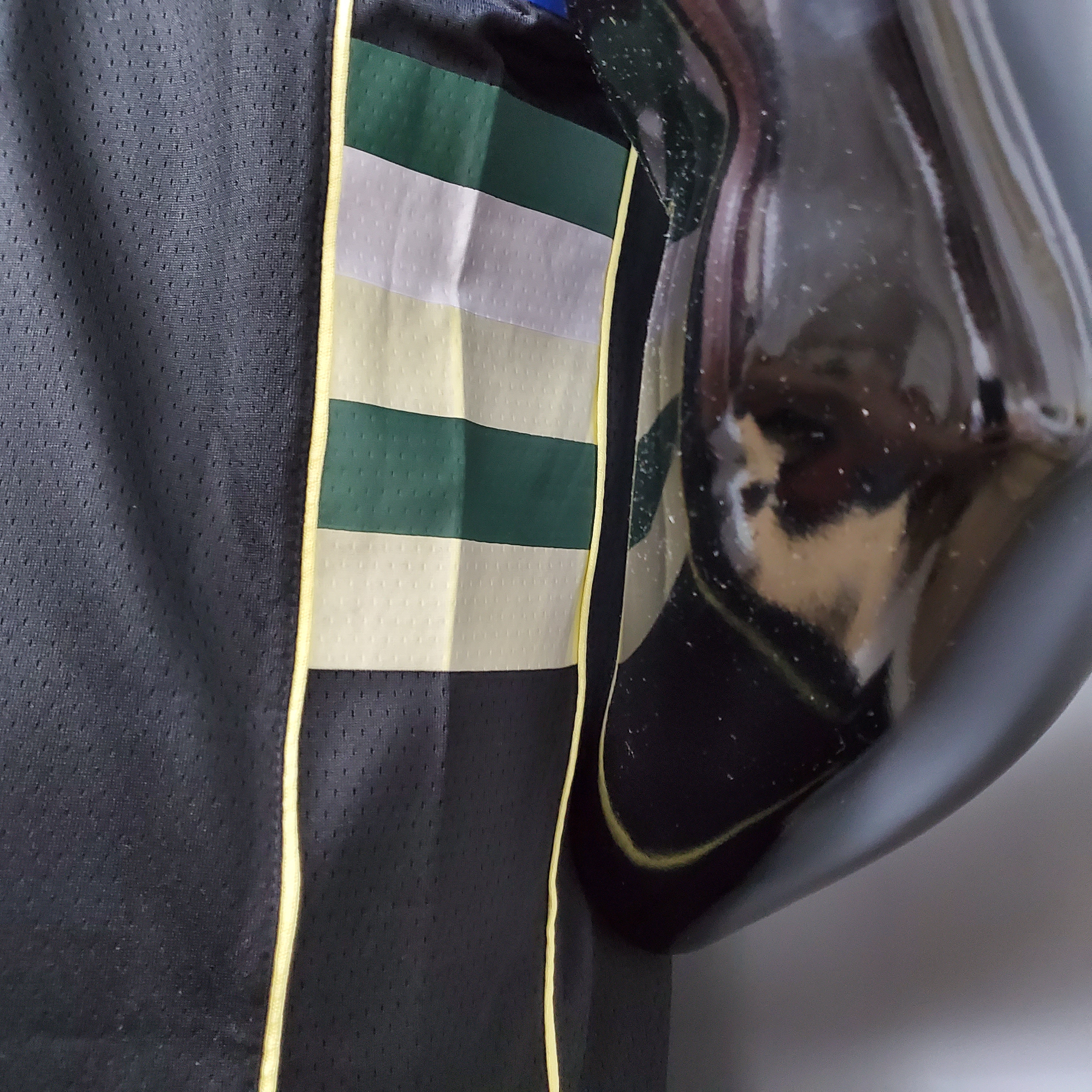 Giannis Antetokounmpo Milwaukee Bucks Swingman Jersey Black