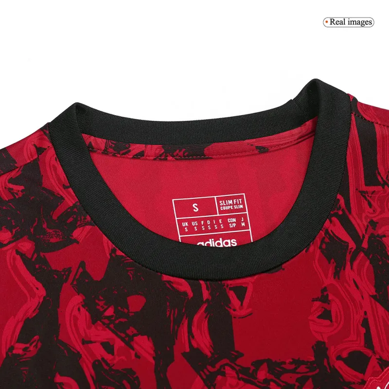 23-24 Manchester United Pre-Match Vest Jersey Red