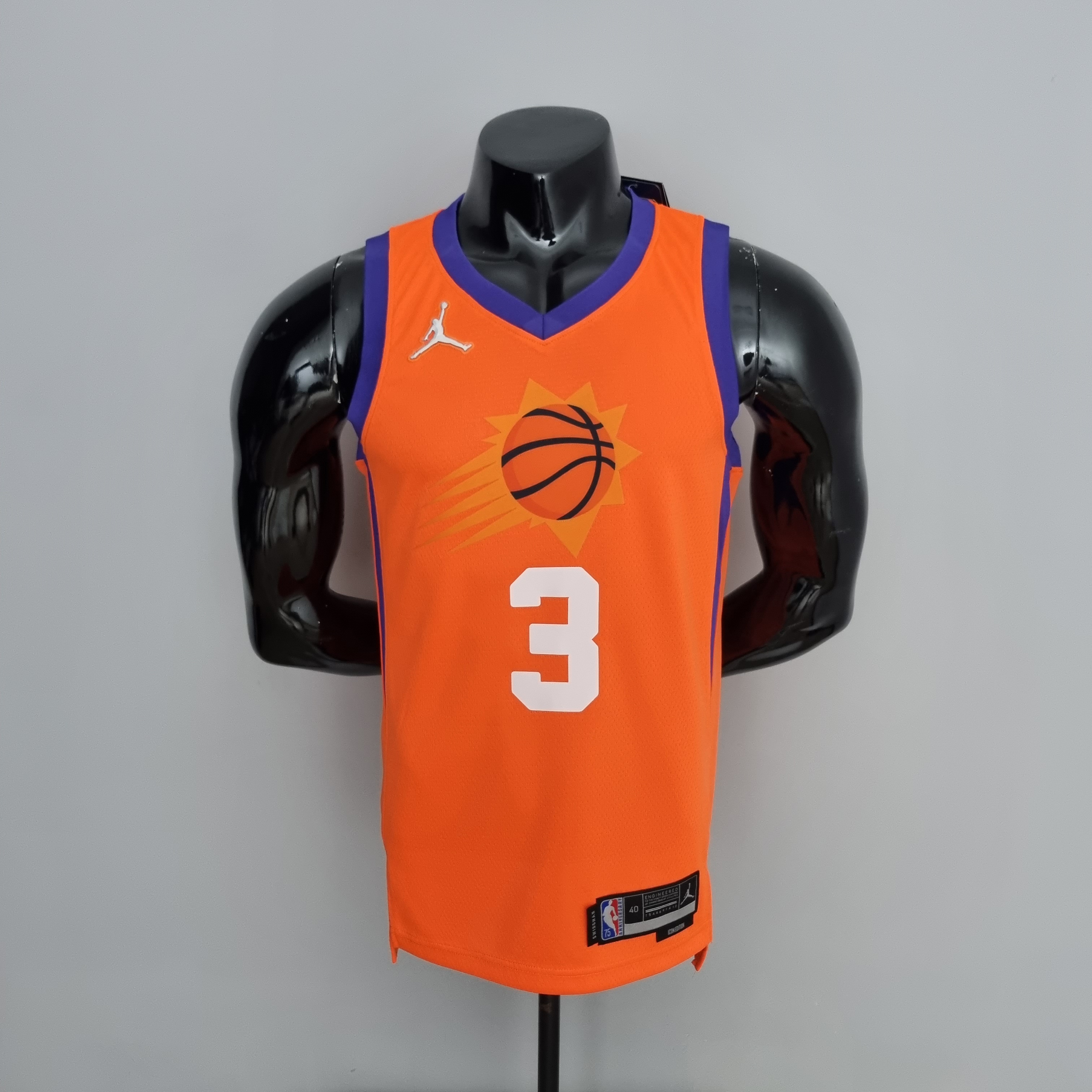Chris Paul Phoenix Suns 75th Anniversary Swingman Jersey Orange