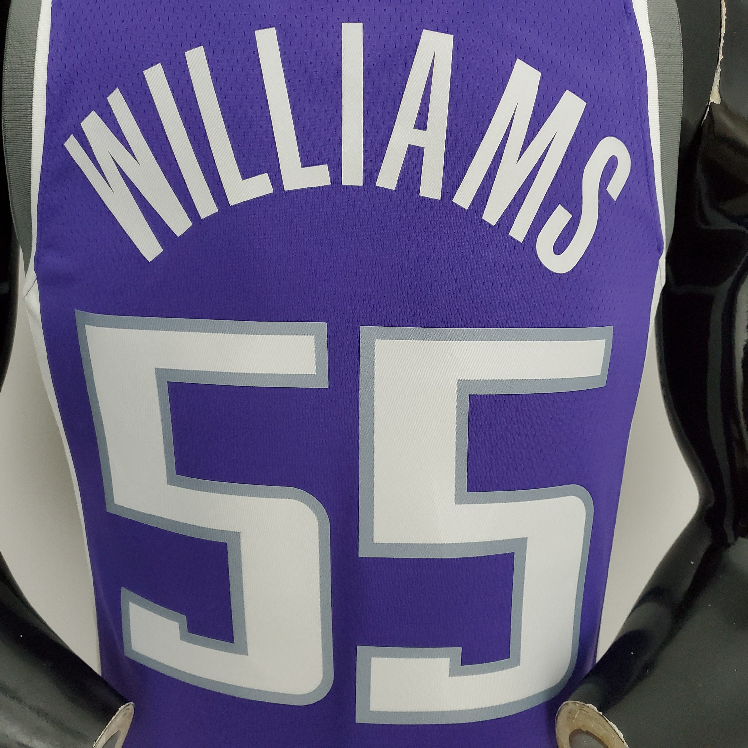 Jason Williams Sacramento Kings 75th Anniversary Swingman Jersey Purple