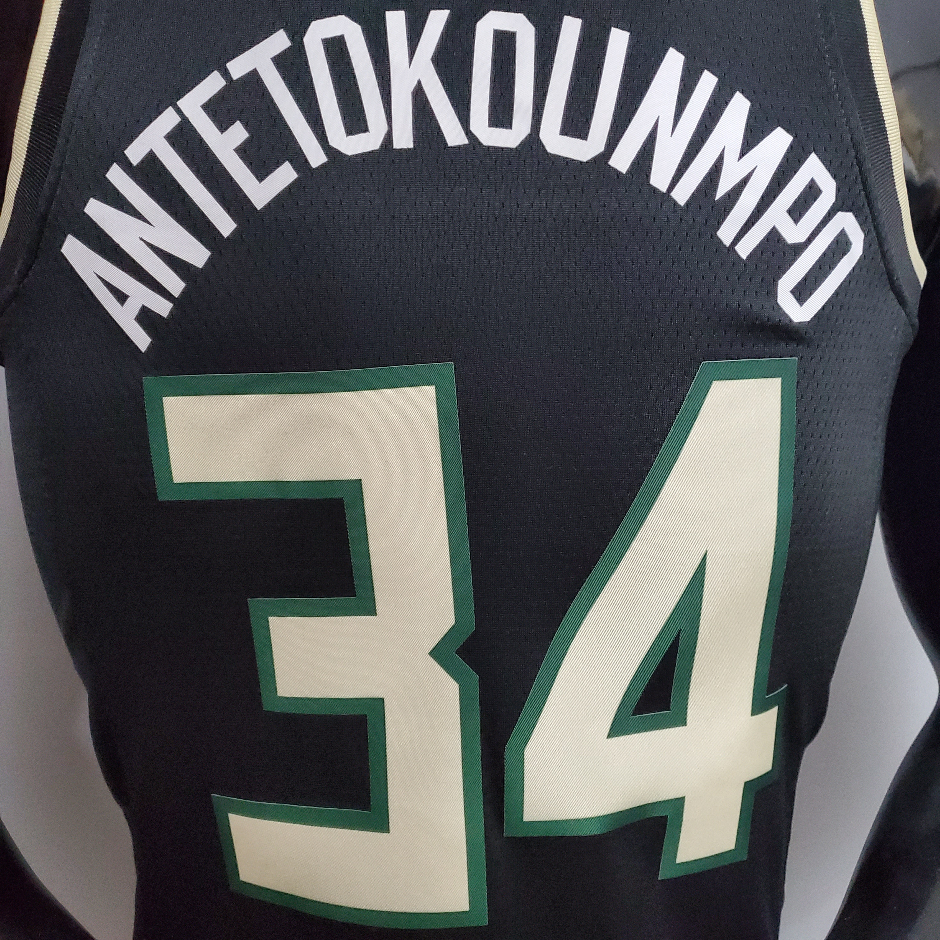 Giannis Antetokounmpo Milwaukee Bucks Theme Edition Swingman Jersey Black