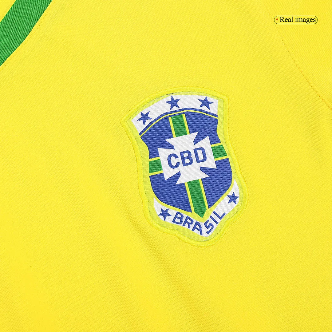 Brazil Retro Home Jersey 1977
