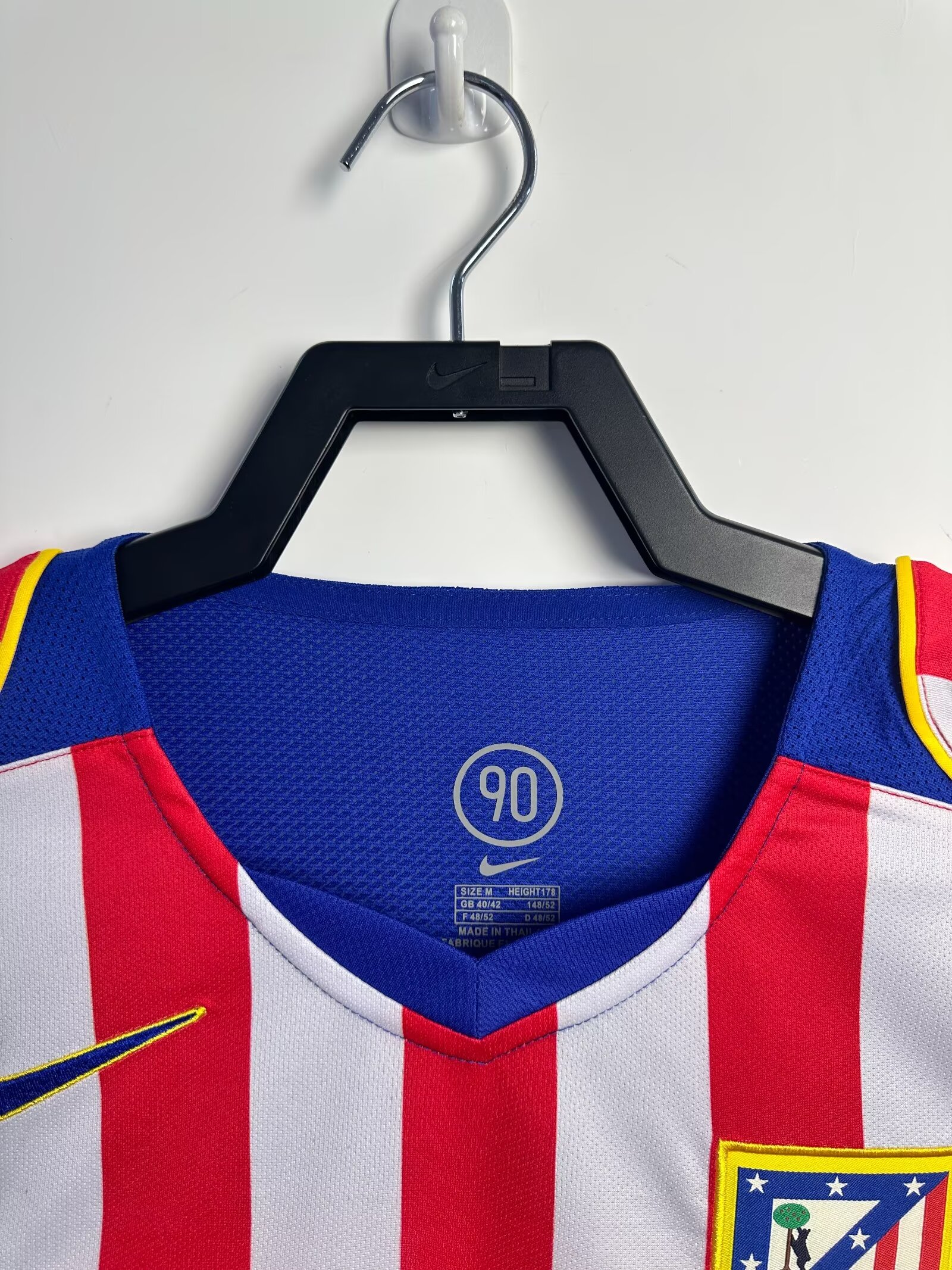 Atletico Madrid Retro Home Jersey Long Sleeve 04/05
