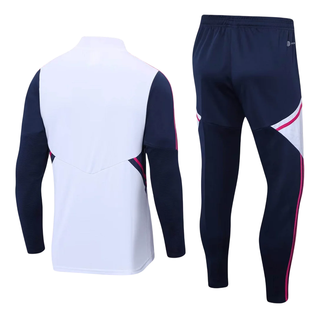 Arsenal Half-Pull Training Suit White Football Shirt 2022/2023
