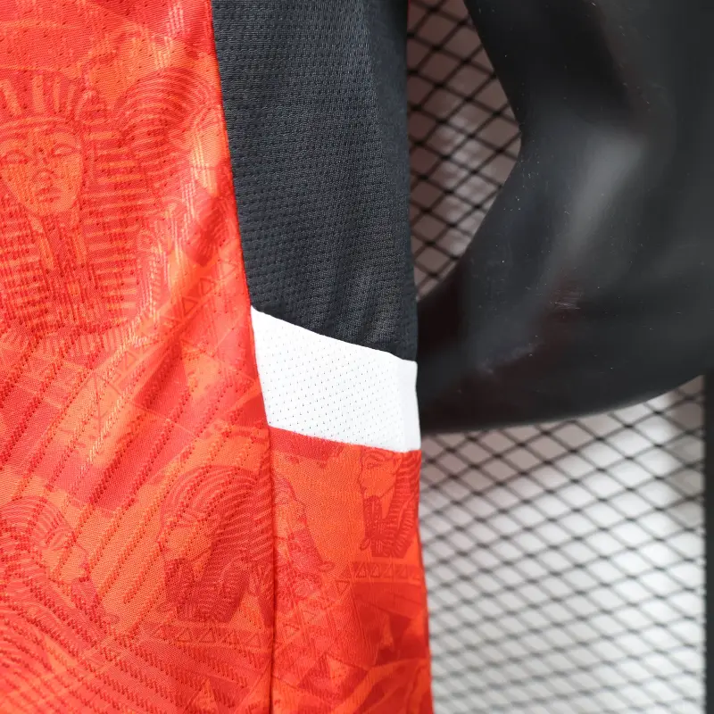 2024/2025 Players Edition Egypt Home Red Football Jersey