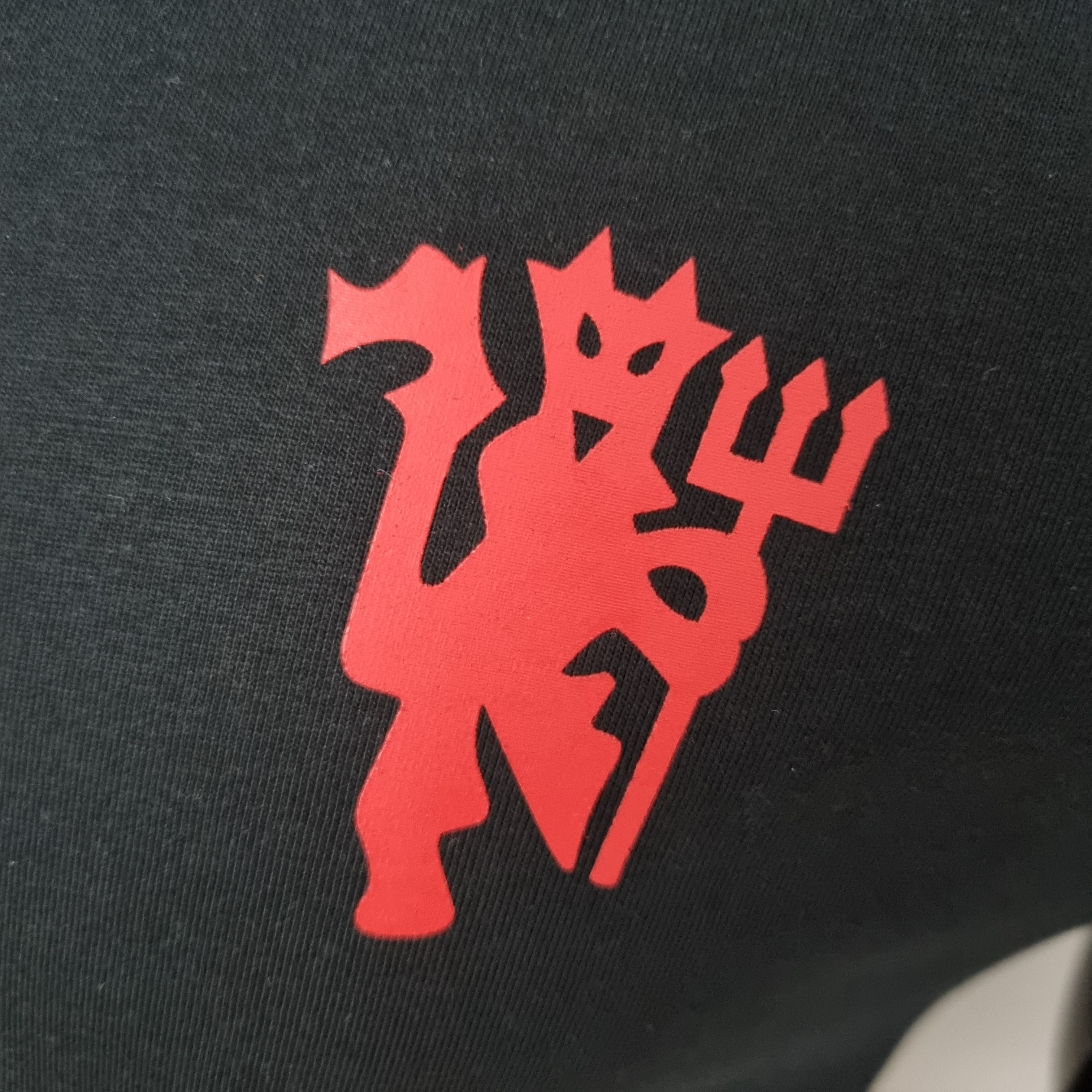 Ronaldo Manchester United Casual T-shirt Black