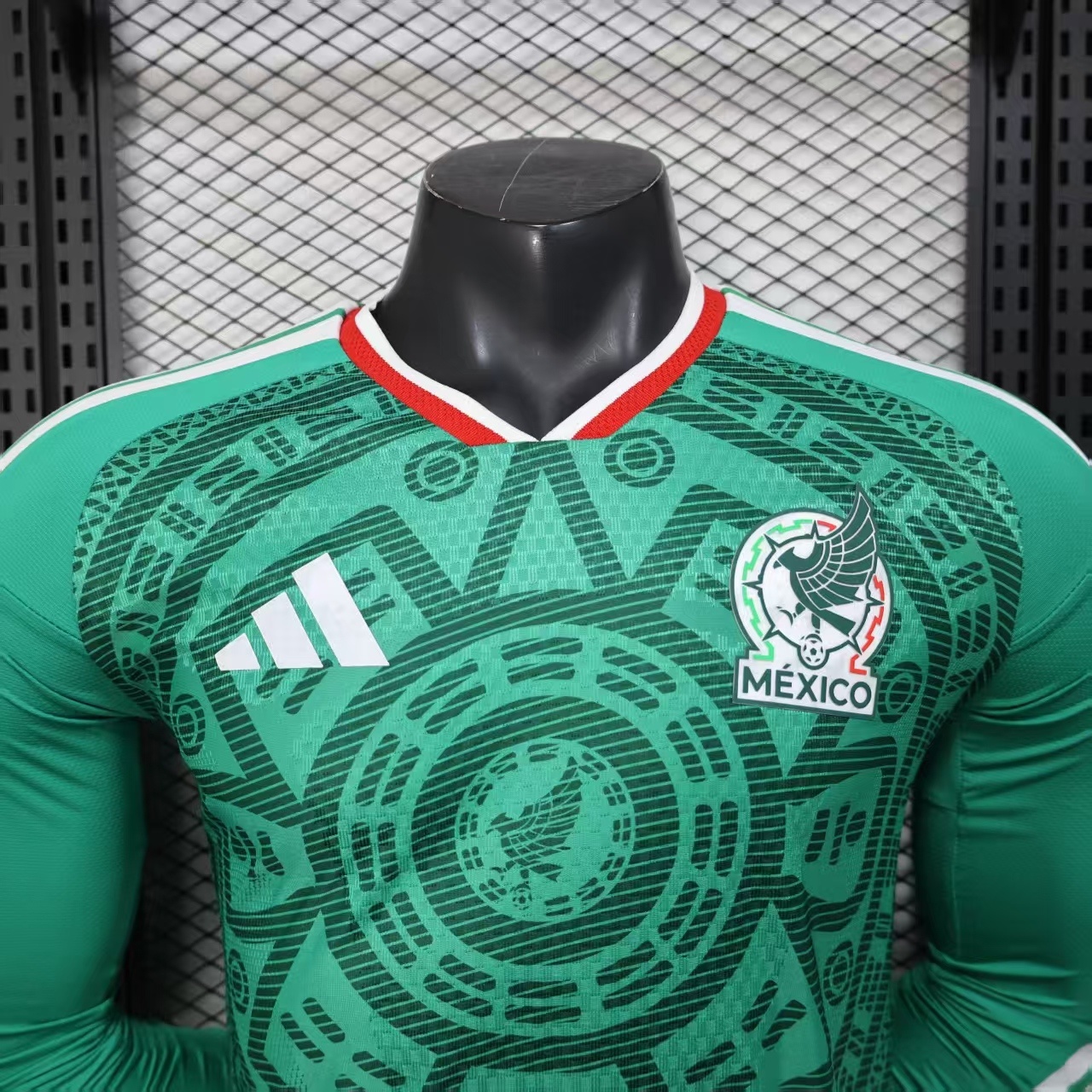Mexico Home Long Sleeves Jersey Player Version World Cup 2026