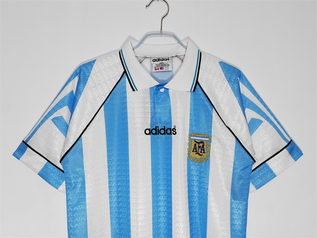 Argentina Home Retro Jersey 1996/97