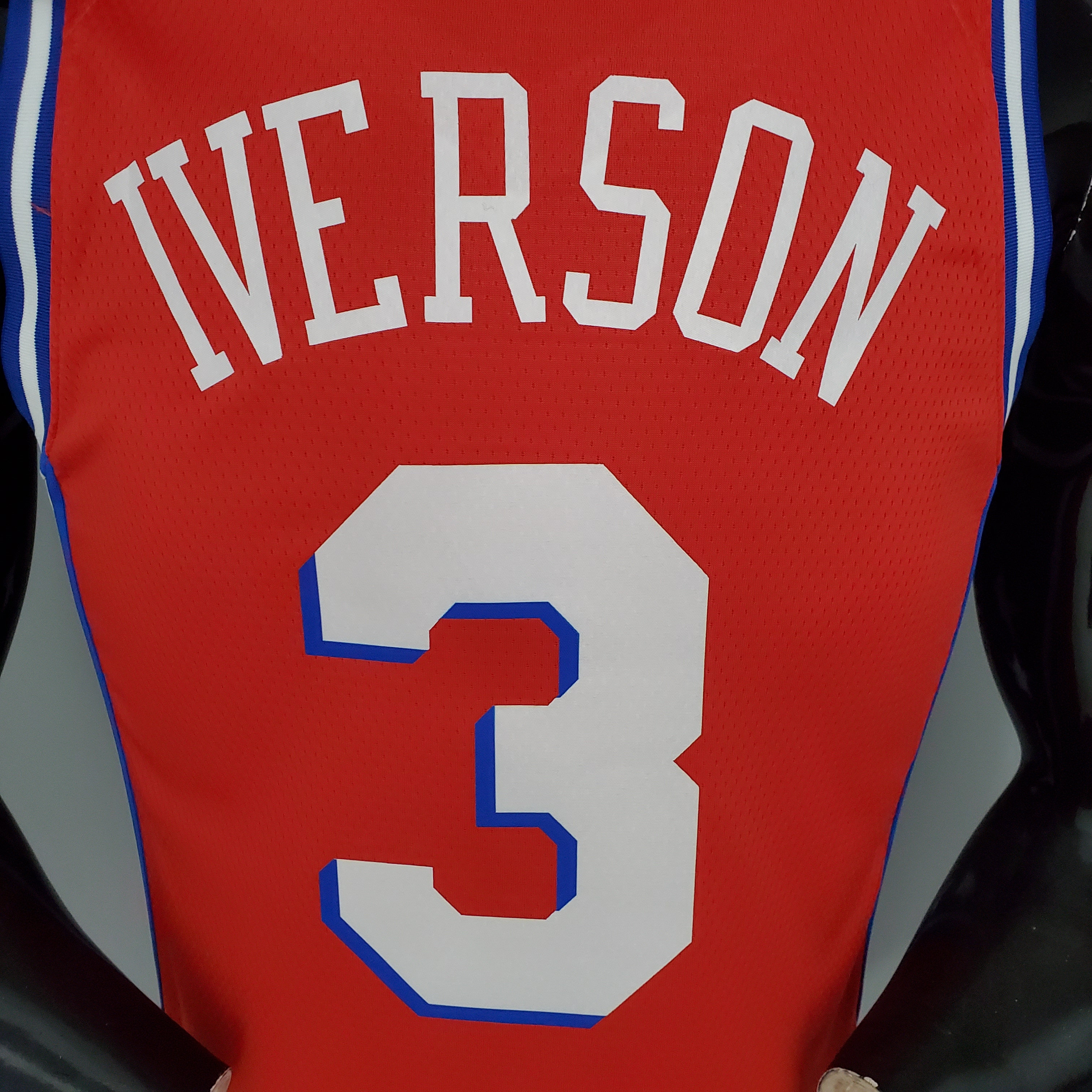 Allen Iverson Philadelphia 76ers 2020/21 Swingman Jersey Themed Red