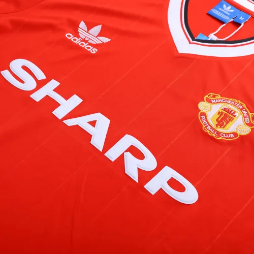 1982/84 Manchester United Retro Jersey Home