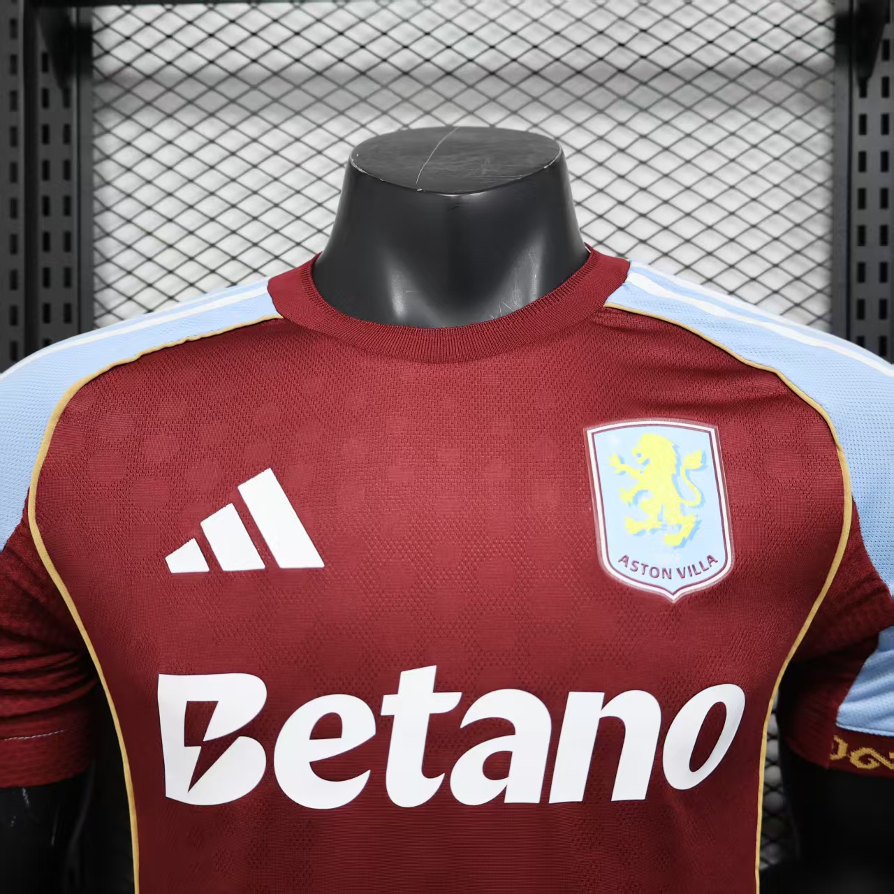 Aston Villa Home Football Jersey 2025-26 Player version